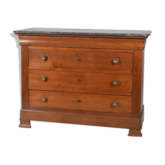 Chest of drawers in oak period late nineteenth century.