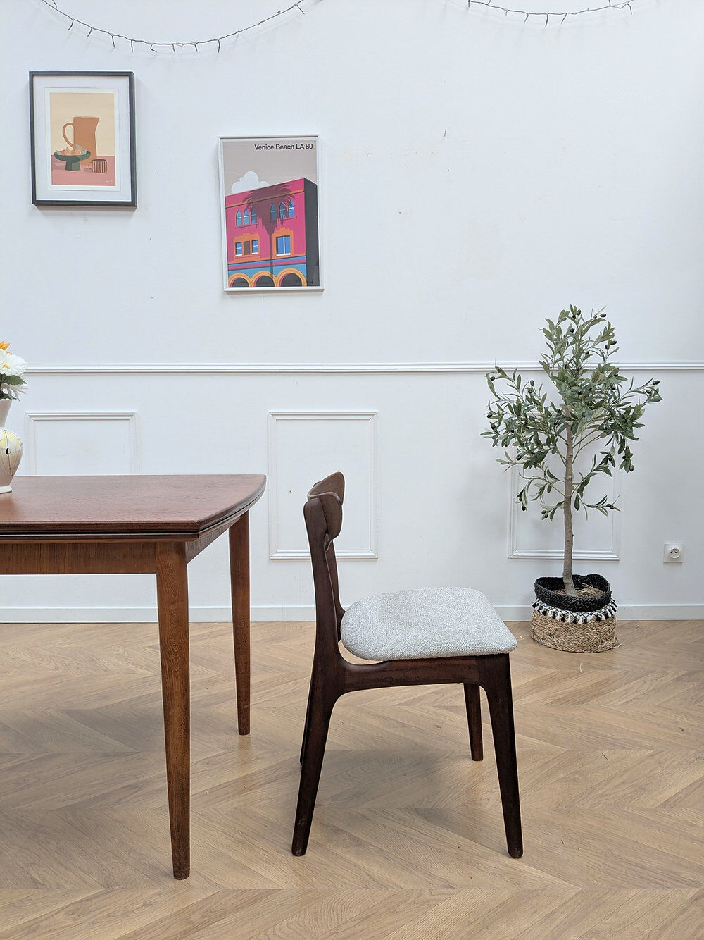 Chaise vintage designée par Schionning & Elgaard