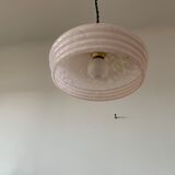 Pink Clichy glass pendant lamp