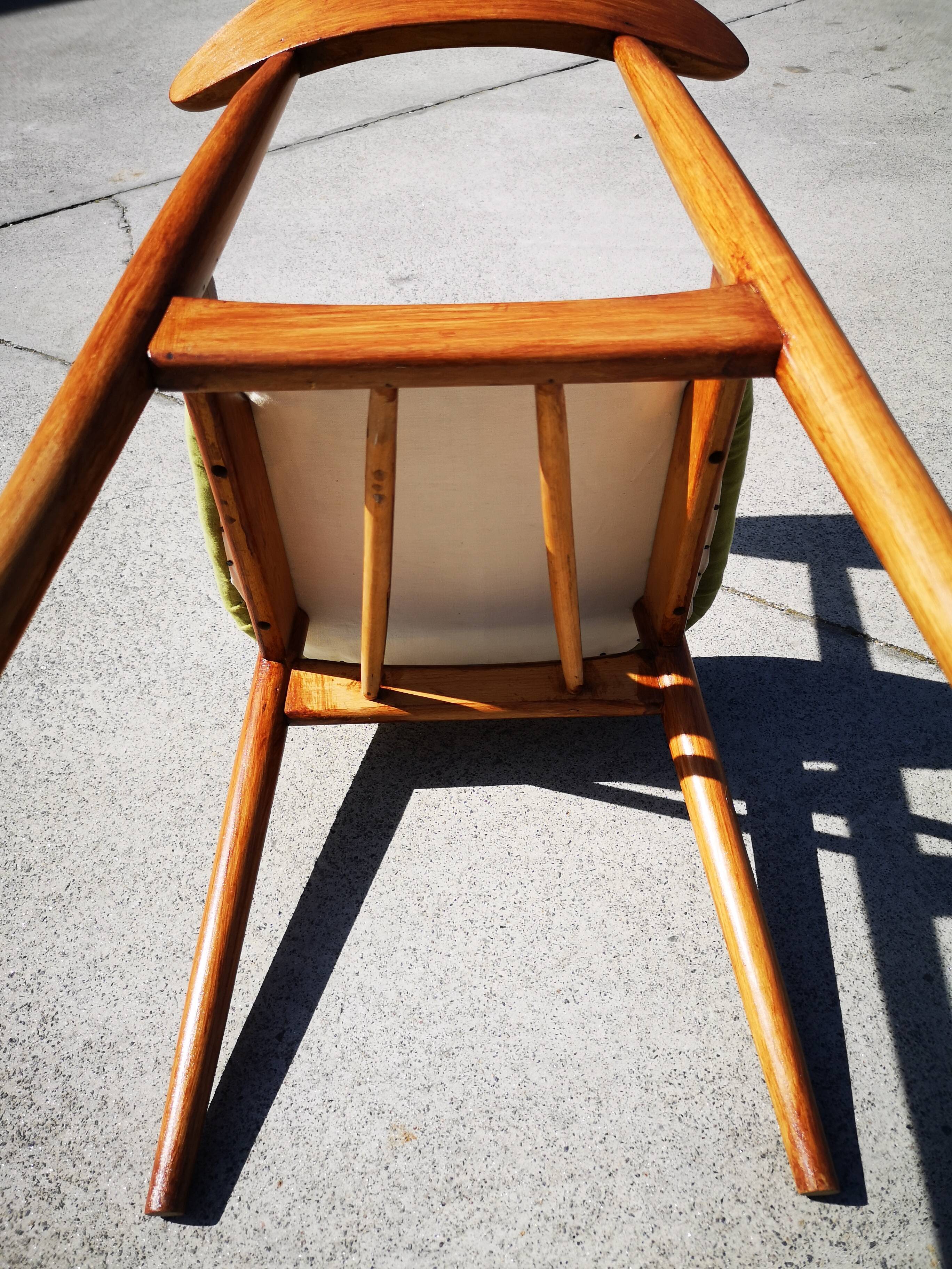 Wooden fifties chair