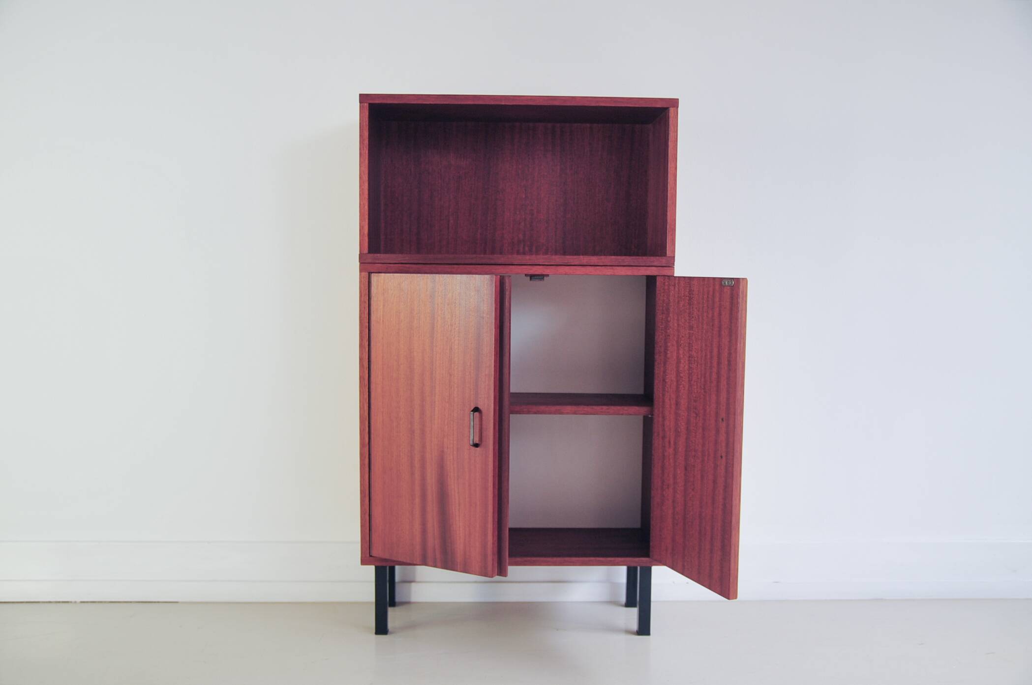 vintage Simpla Lux cabinet with cube