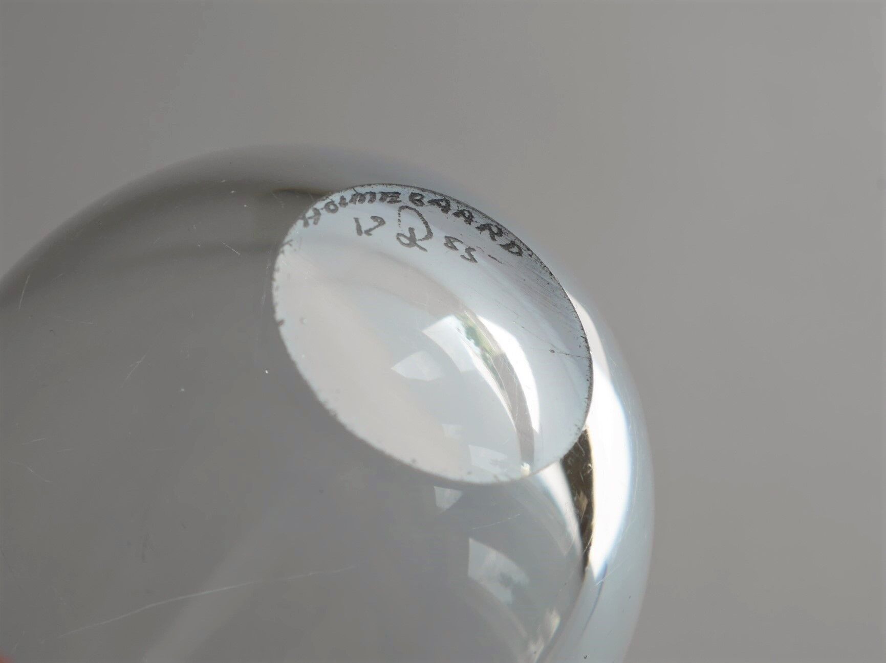 Vase de canetons danois par Per Lütken pour Holmegaard, 1955
