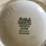 Porcelain vase bavaria vintage design Annees 70