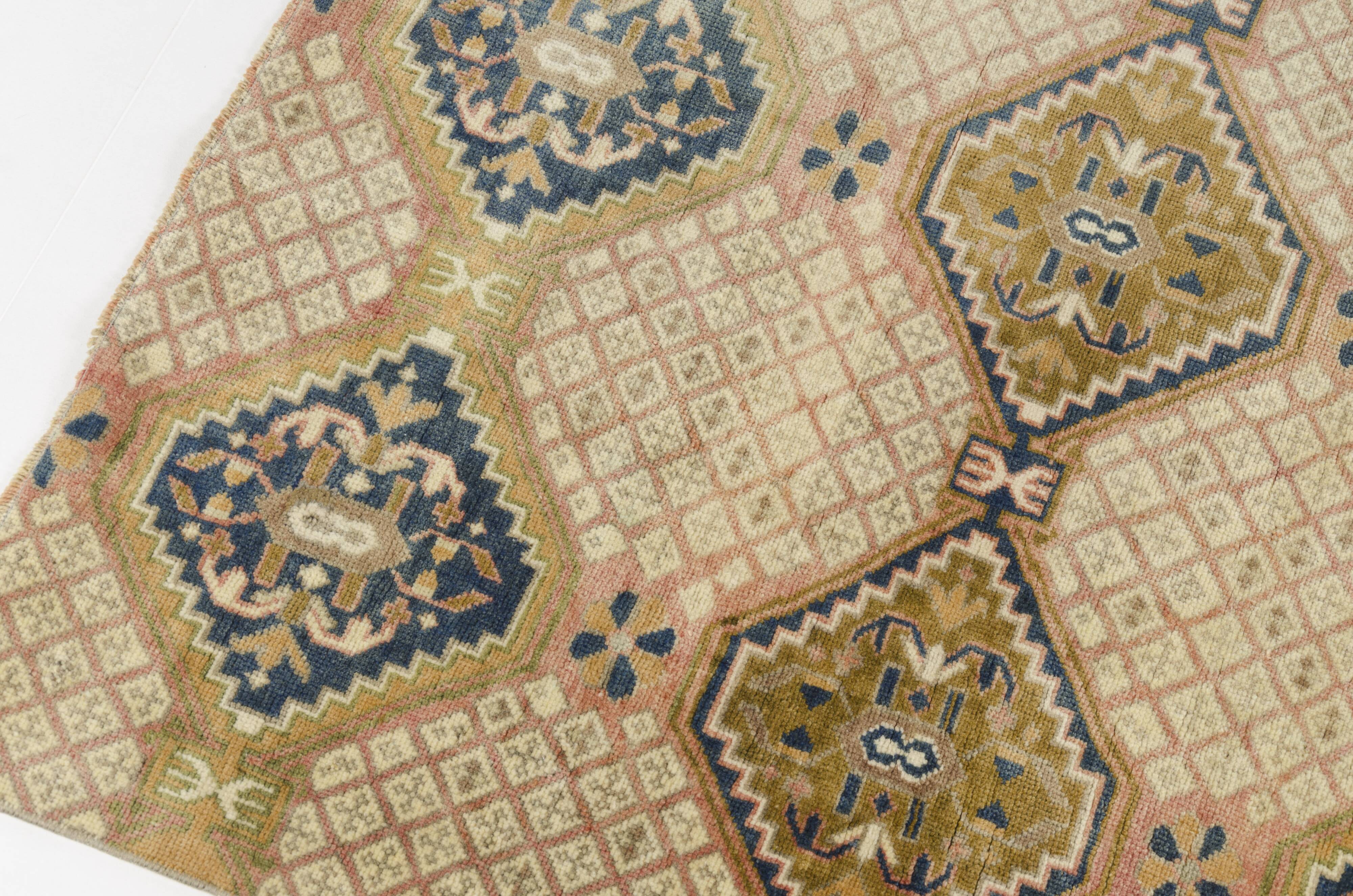Oushak Vintage Small Rug