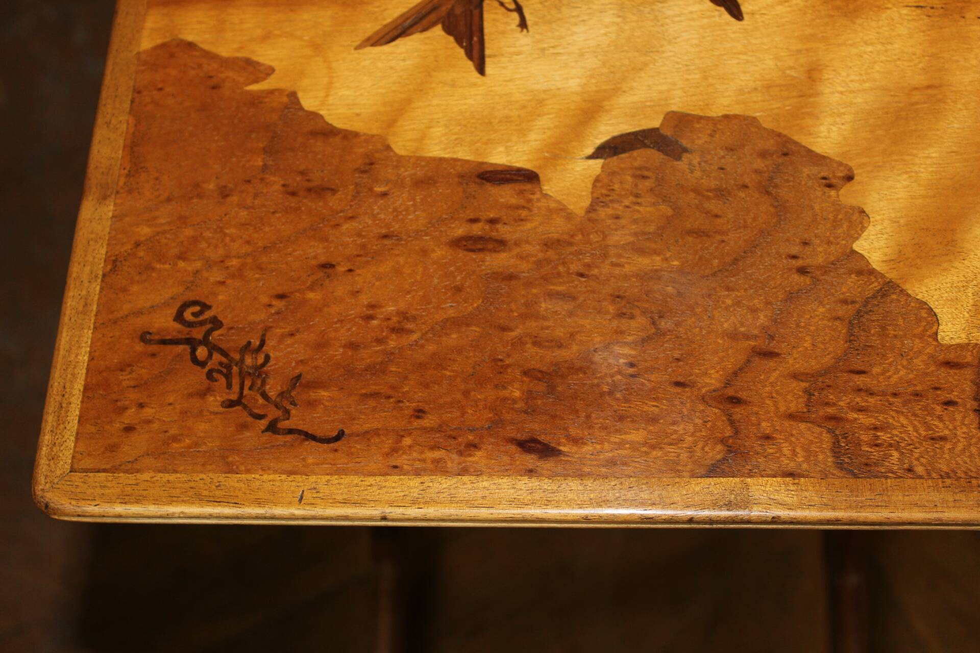 Nested Tables by Emile Gallé around 1900