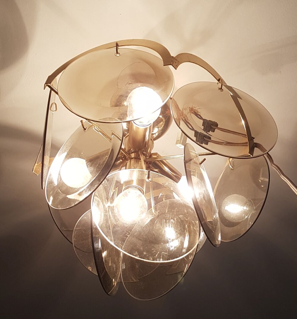 12-piece Gino Vistosi chandelier
