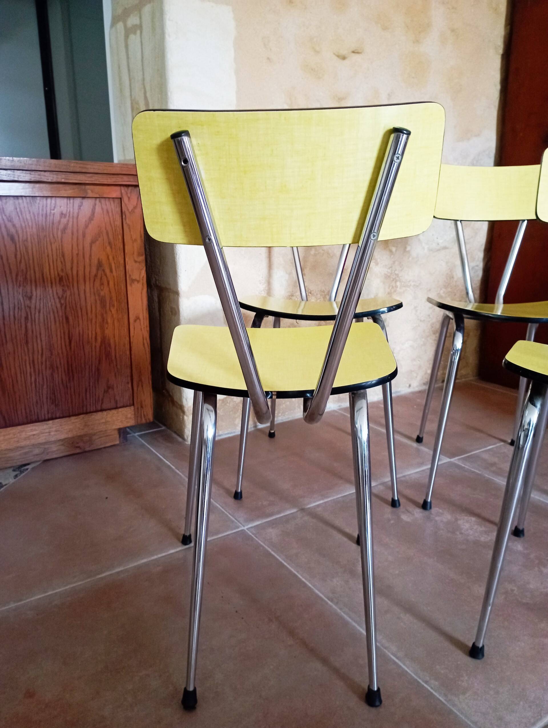 Set of 4 60s chairs