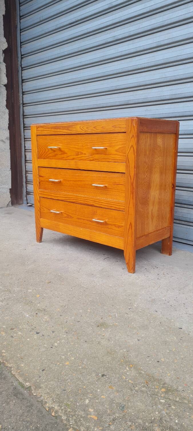 Compass foot chest of drawers 1960