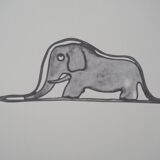 Antoine DE SAINT-EXUPÉRY: The Prince's Elephants, 2022 - Lithograph