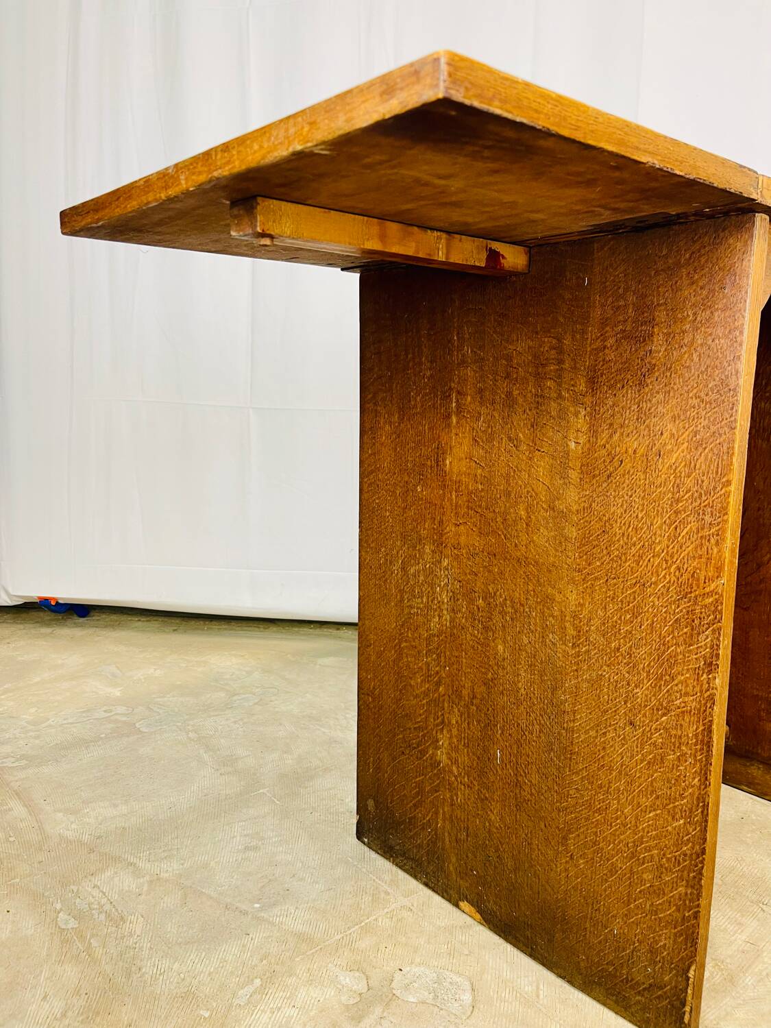 Wooden desk