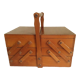 Vintage worker sewing box