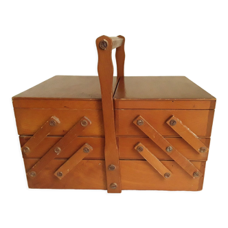 Vintage worker sewing box