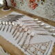 24-piece vintage silver-plated housewife 100 Bader Tafelbestecke Pforzheim