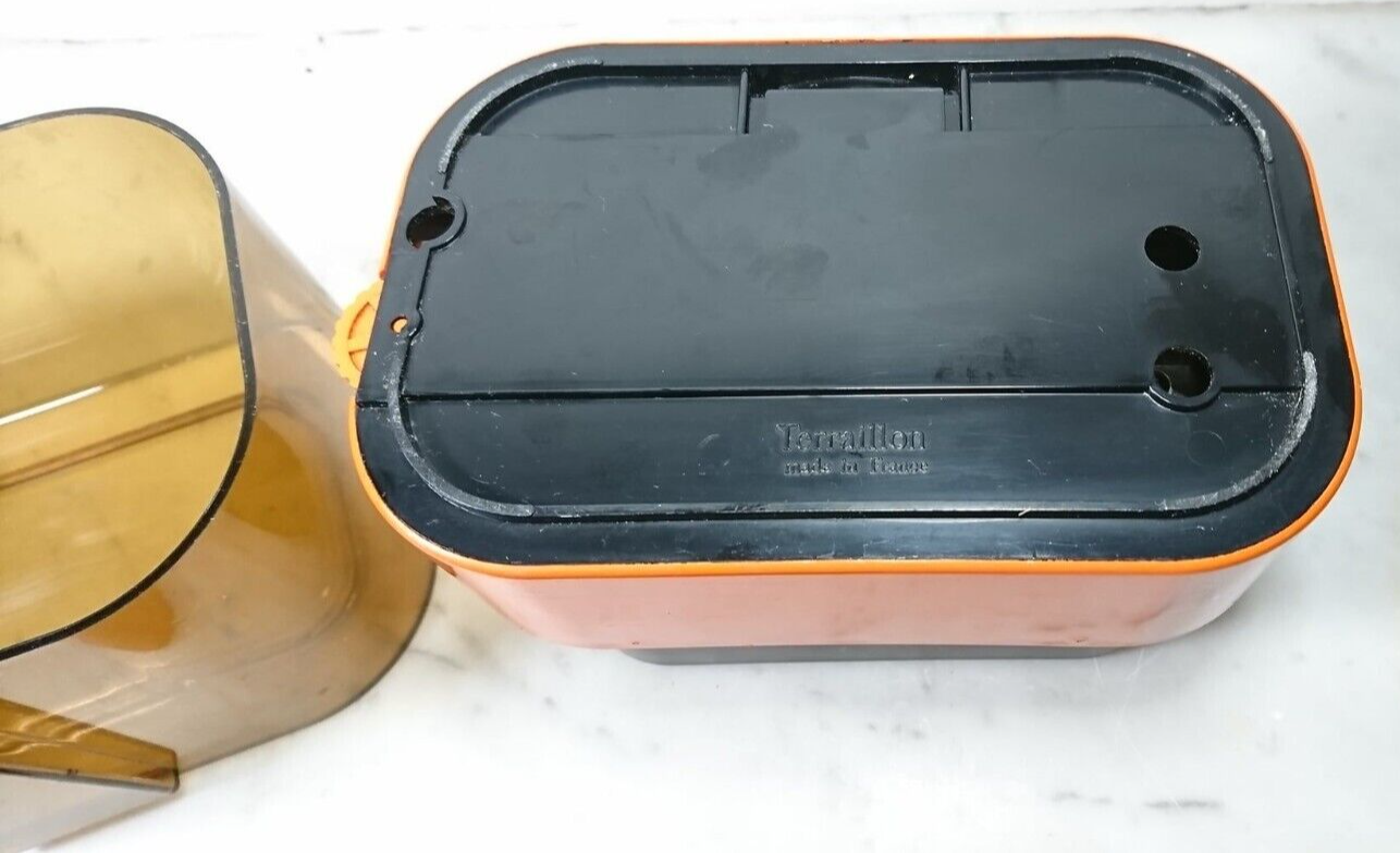 Vintage Terraillon 4000 orange complete kitchen scale