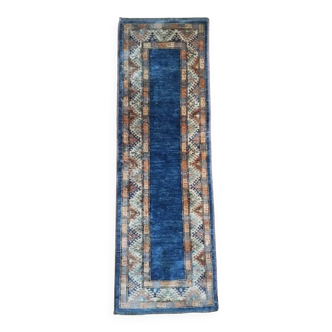 Handmade Pakistani Ziegler hallway rug 242x81cm