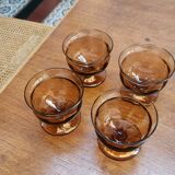 Mini stemmed glasses