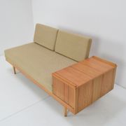 Mid-century Sofa or Daybed by Drevotvar/1970's.