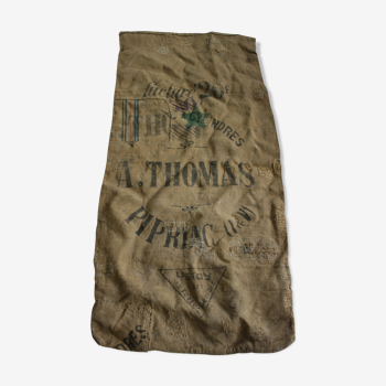 Sac en jute farine "Minoterie Thomas Bretagne"