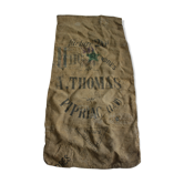 Burlap sack flour mill Thomas Brittany