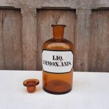 Bouteille d'apothicaire, "liq. ammon.anis", allemagne 1930