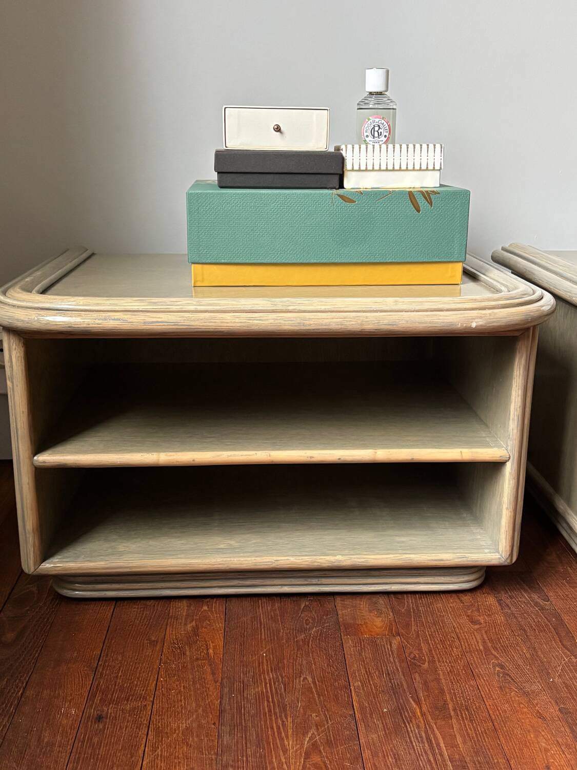 Vintage Maugrion bedside tables
