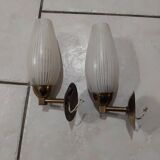 Pair of vintage wall lights