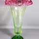 Old vase in Ouraline glass