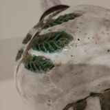 Pied de lampe avec son décor sacrifié