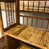 Vintage bamboo floor