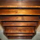 Pair of Regency cascade bookshelves in hardwood, 2.1 m in height.