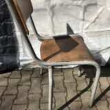 Old 70s school chair