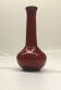 Vase soliflore en céramique rouge