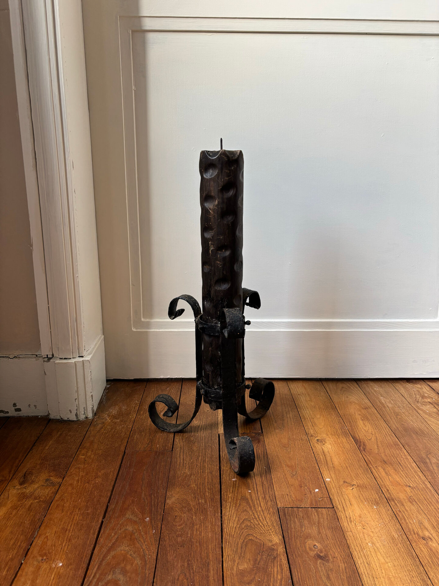 Brutalist candlestick