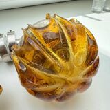 Pair of N Leuchten Wall Sconces Bubble Glass