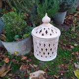 Poterie marocaine , lanterne , terre cuite