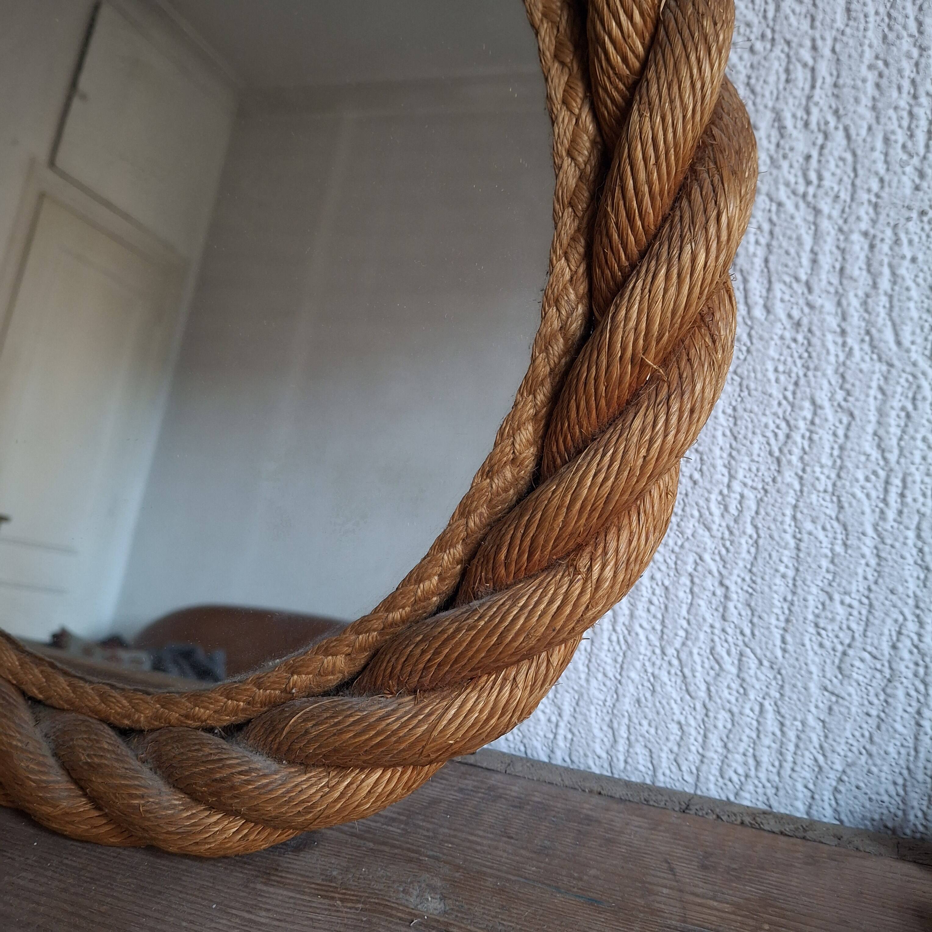 Rope mirror. Audoux Minet. 1960