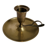 Brass hand candlestick