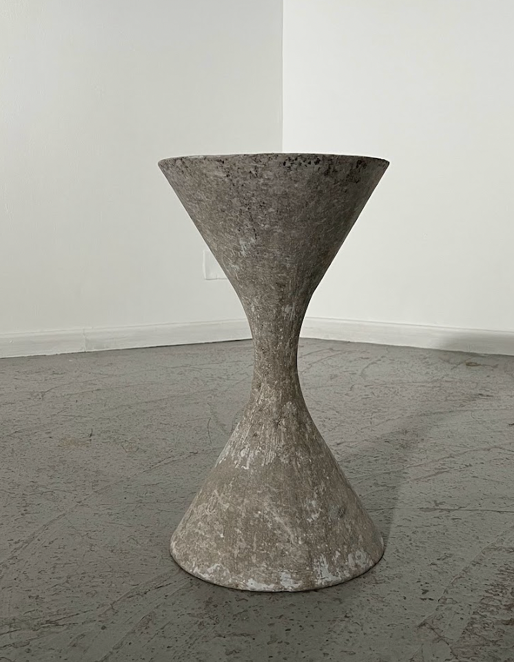 Willy Guhl and Antonn Bee diabolo planters for Eternit 1950s/60s