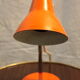 Articulated lamp vintage orange