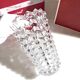 Baccarat Crystal Zig Zag Vase (25cm)