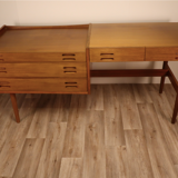 Scandinavian teak office 1960