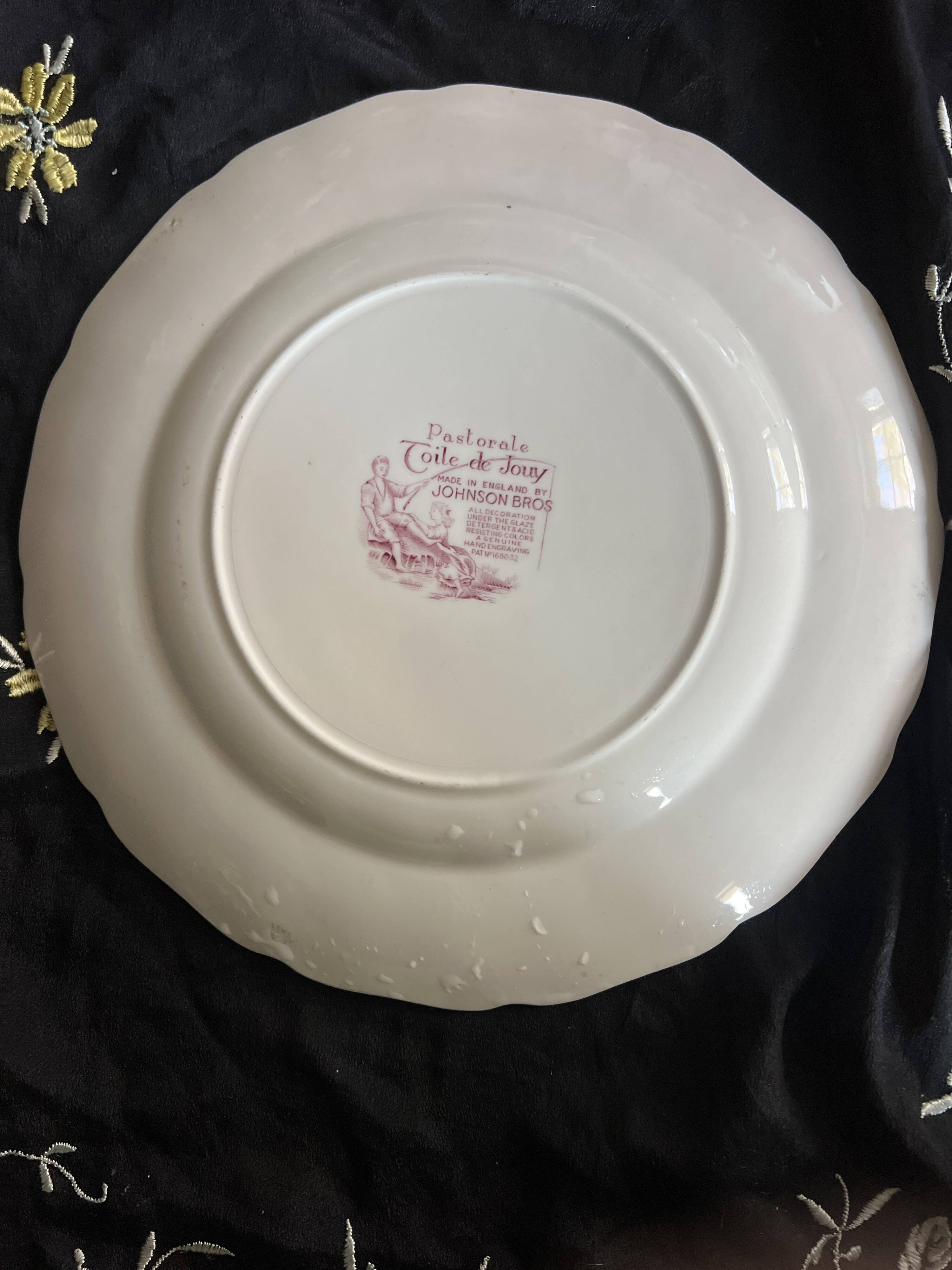 English plate