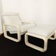 Hombre Leather Chair & Ottoman by Burkhard Vogtherr for Rosenthal