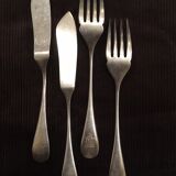 Lot of silver cutlery from the Wagons Lits company
