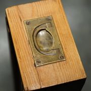 Antique office 1880 London North Western Railway stamped Station Masters