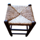 Stool paillé years 50.