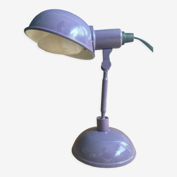 Purple desk lamp