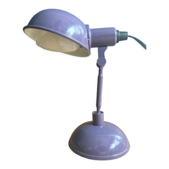Purple desk lamp
