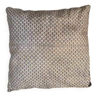 100% silk cushion / Indian pattern / 50x50 cm