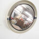 Space age plastic mirror with back light by Allibert, France 1970's